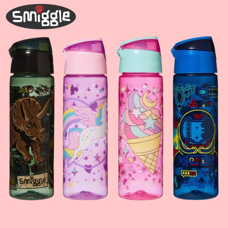 Smiggle Beyond Flip Lid Drink Bottle 680Ml