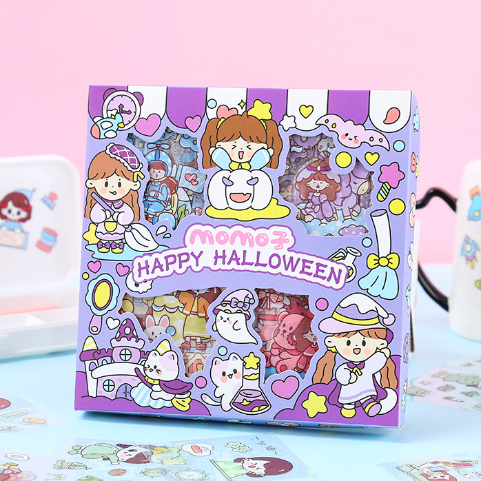 

SRIKER MOMO NONO & CICI HALLOWEEN/ MOMO MIX WARNA