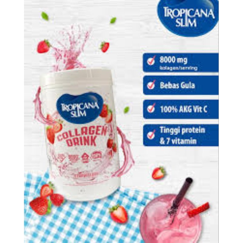 Tropicana Slim Collagen Drink Strawberry