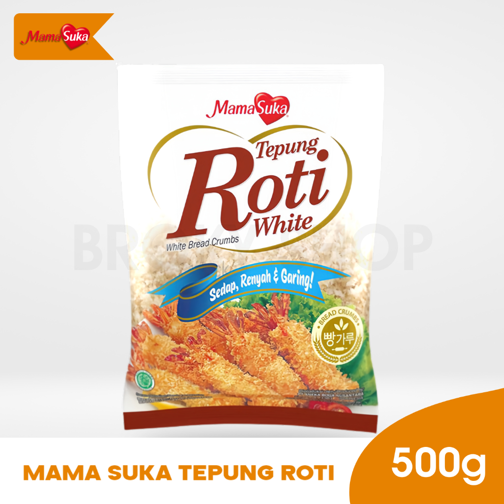 Mamasuka Tepung Roti/Panir : Rasa Krispy yang Tidak Tergantikan (White/500g)