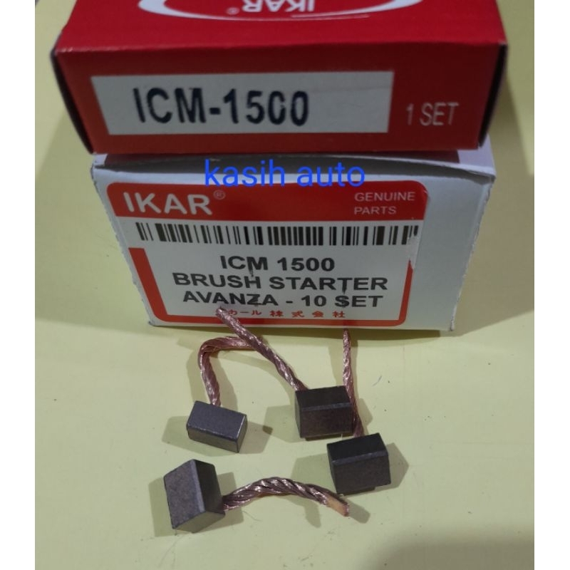 10set carbon brush starter kul cool arang dinamo stater avanza xenia