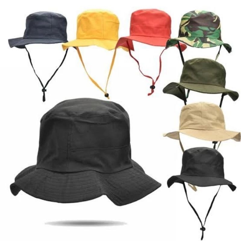 COD (Bayar di tempat)  Rimba Topi Bucket Topi lapangan Topi Gunung Topi Berkemah Topi Petani topi co