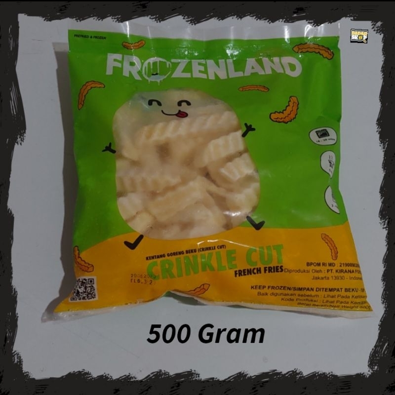 

Kentang Crinkle Cut Frozenland