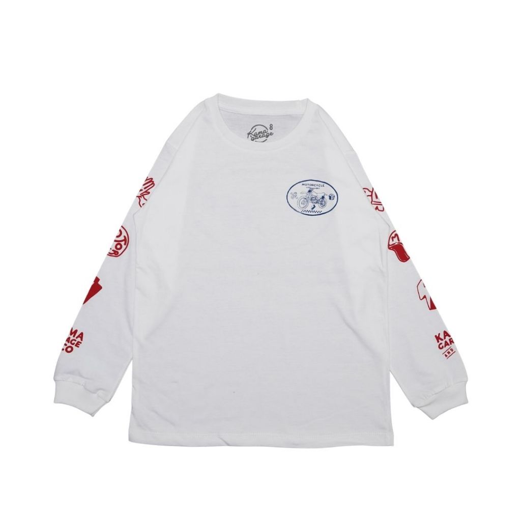 KAMA GARAGE Have a good time - long sleeve - kaos anak lengan panjang - push bike
