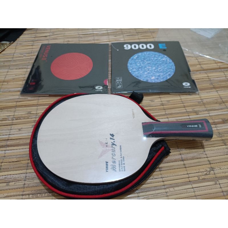 PAKET BET TENIS MEJA YINHE Y14 PLUS VENUS III ORIGINAL