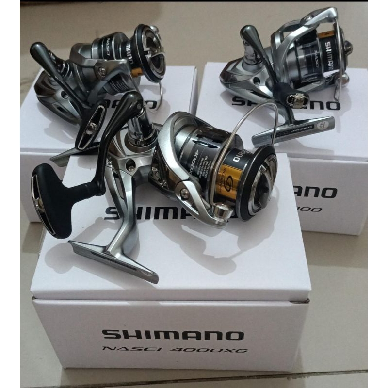 reel shimano nasci 2021 powerhandle