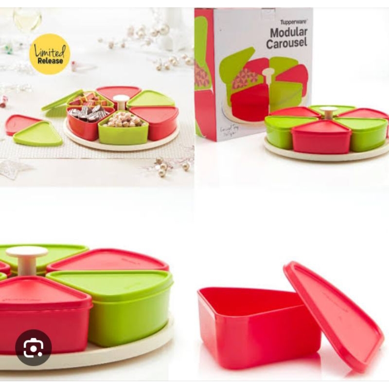 MODULAR CAROUSEL TUPPERWARE/ TOPLES PUTAR TUPPERWARE