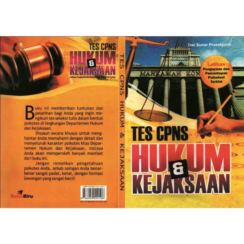 Buku Tes CPNS Hukum dan  Kajaksaan