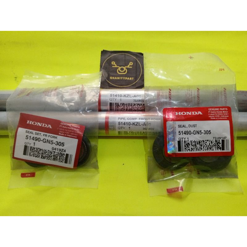 PAKET AS SHOCK DEPAN BEAT FI BEAT POP BEAT ESP SET SEAL SHOCK + SEAL TUTUP ABU AS SHOCK DEPAN SCOOPY