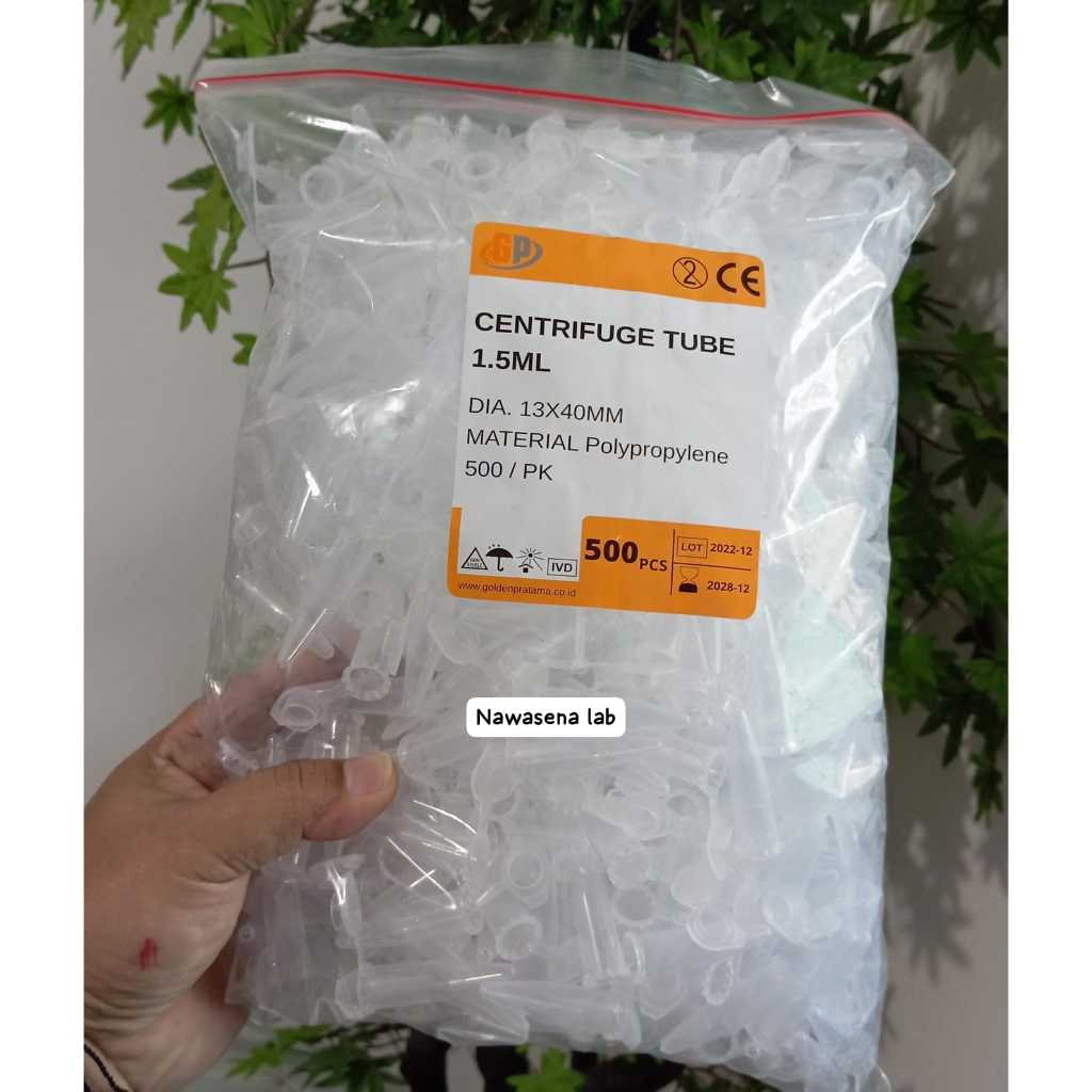 Centrifuge Tube 1,5ml / Tube Centrifuge 1,5ml GP