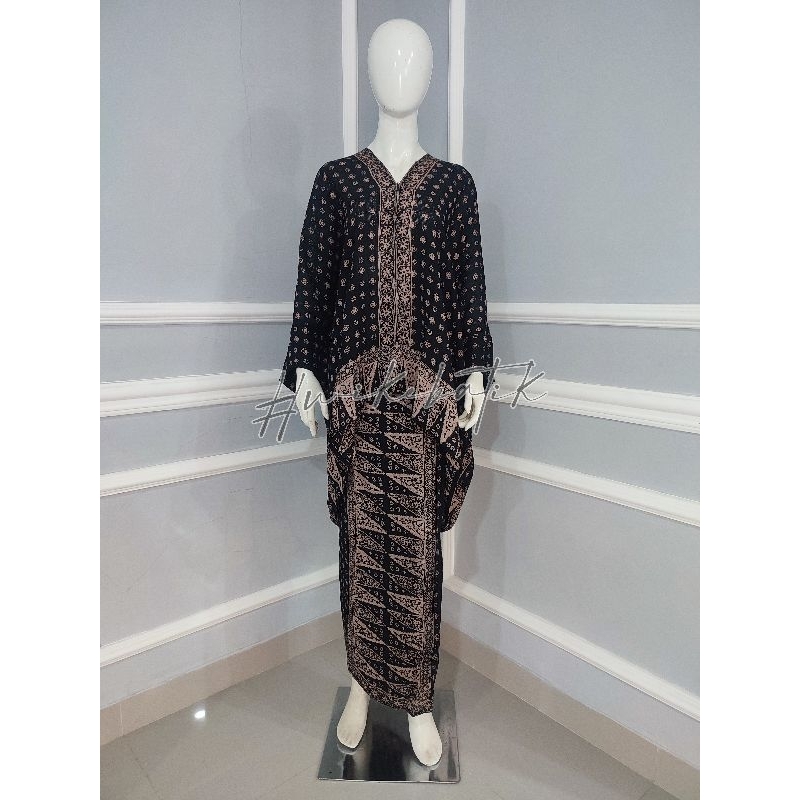 WIKE BATIK SET KAFTAN VISCOSE JUPRI CEPLIS BUSUI BATIK TRUSMI