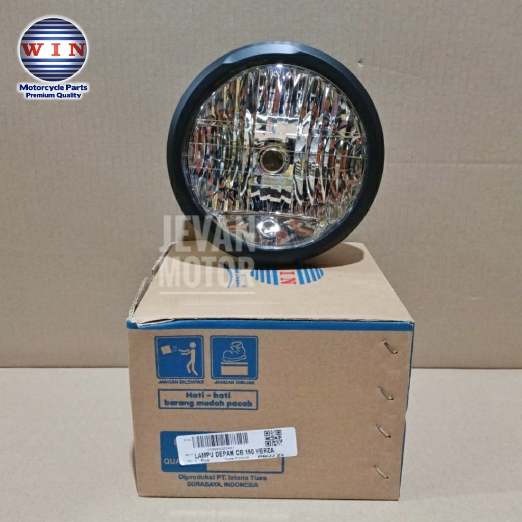 WIN Lampu Depan CB 150 Verza / Reflektor CB 150 Verza Kualitas ORI