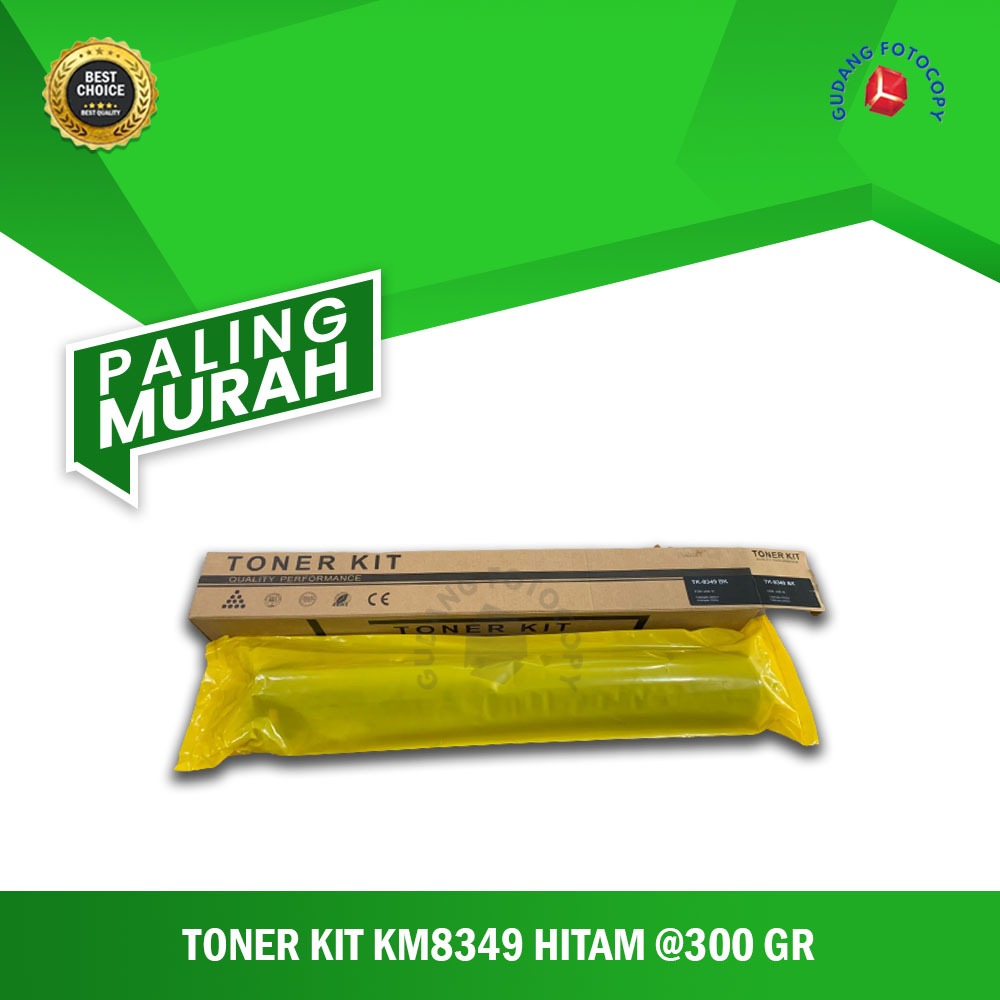 TONER KIT KM8349 HITAM @300 GR - TK 8349 K