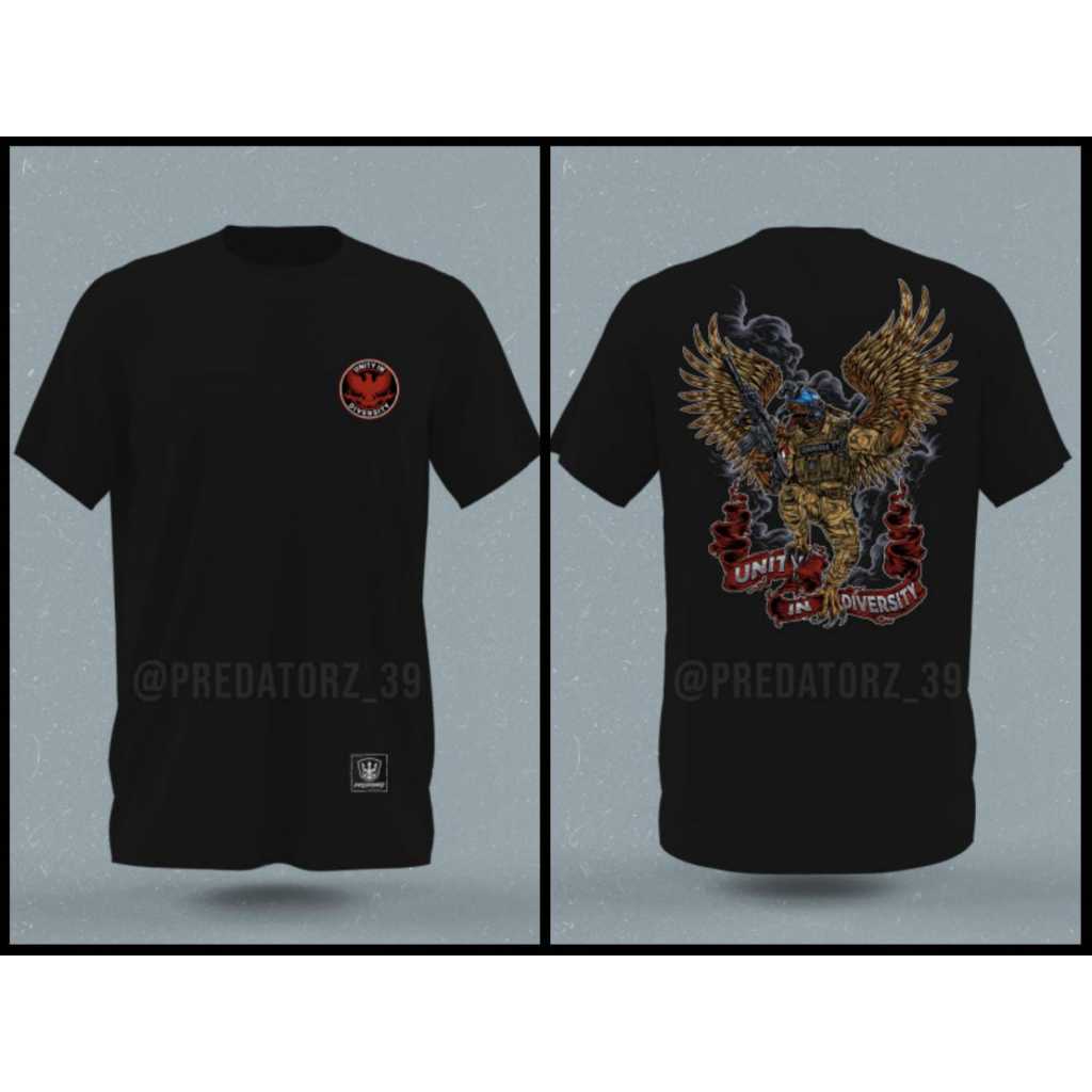 COD KAOS PREDATORZ GARUDA UNITY IN DIVERSITY KOPASKA TNI FREE STICKER
