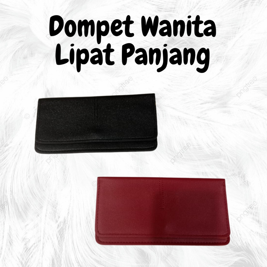 Dompet Wanita Panjang / Dompet Wanita Lipat / Dompet Panjang Lipat Tipis / Dompet wanita bahan kulit