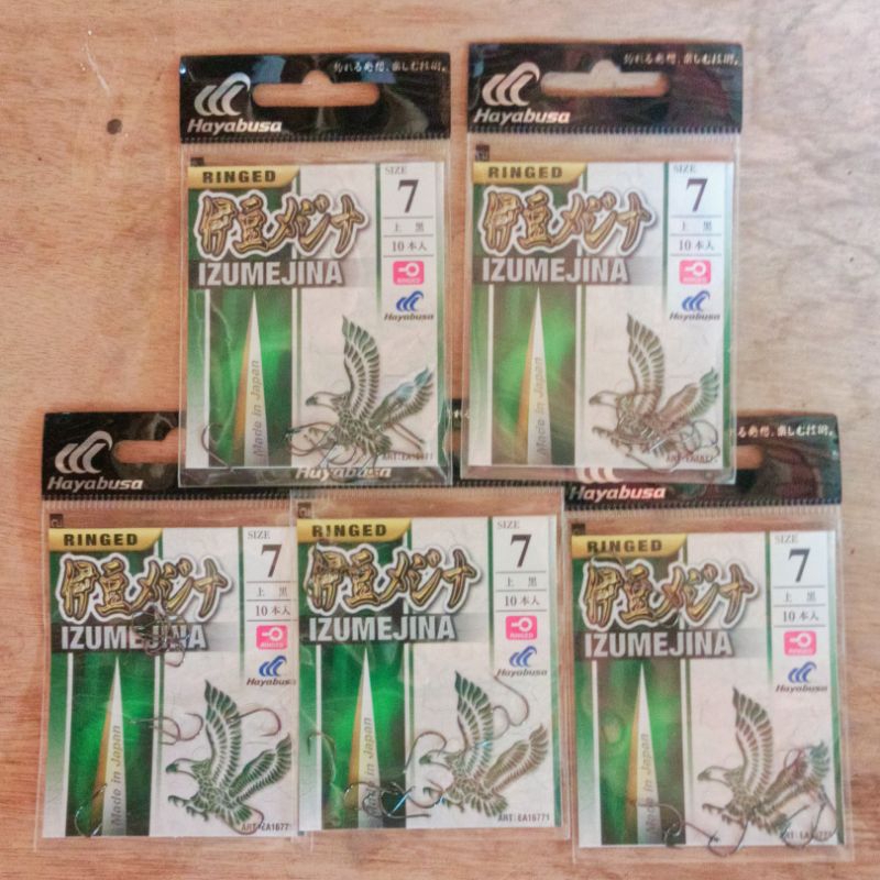 kail pancing karbon hayabusa izumejina ringed