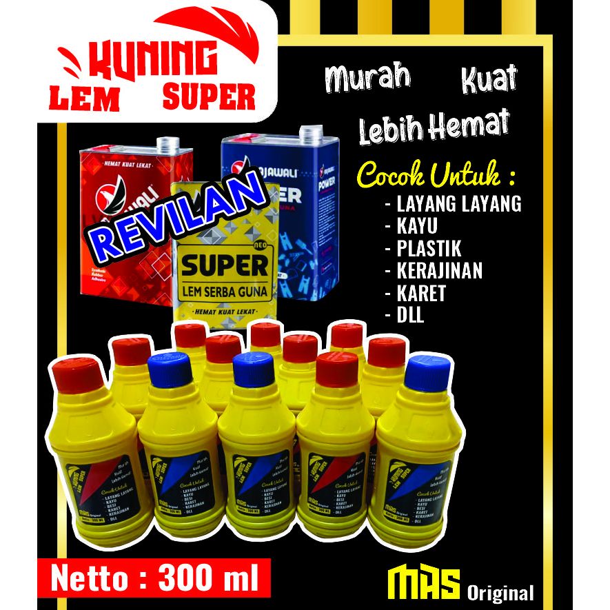 LEM KUNING,LEM BOTOLAN,LEM ECERAN