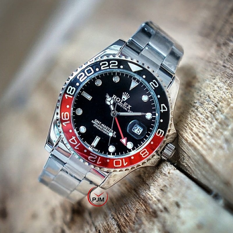 MURAH ROLEX PREMIUM OTOMATIS PEPSI COLA HULK GMT Submariner Jam Tangan RANTAI AUTOMATIC BIRU HIJAU