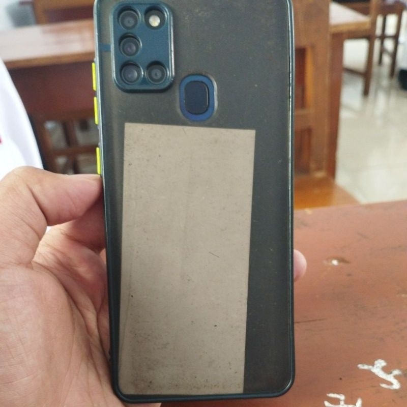 "TIDAK DIJUAL" HP SAMSUNG GALAXY A21s minus 100% 3/32