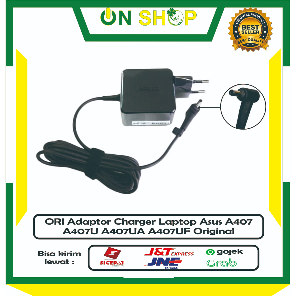Adaptor Charger Laptop VIVOBOOK Asus A405 A405U A407 A407U ORIGINAL