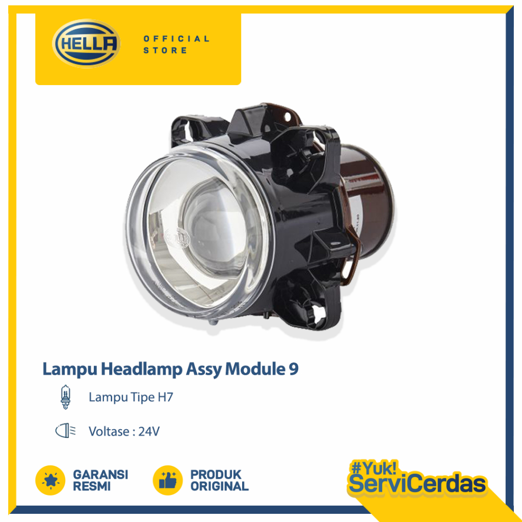 Lampu Headlamp Assy Module 9