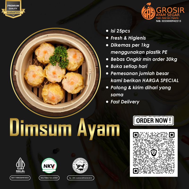 

Dimsum Ayam Isi 25