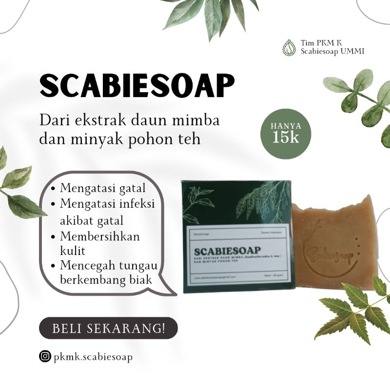 SABUN ANTI SCABIES | SCBIESOAP | SABUN HERBAL