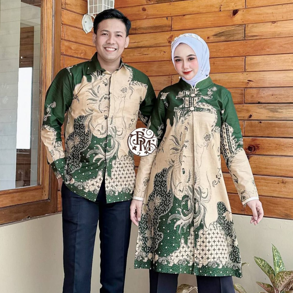 ATASAN BAJU TUNIK WANITA KANTOR TRADISIONAL-BUTIK