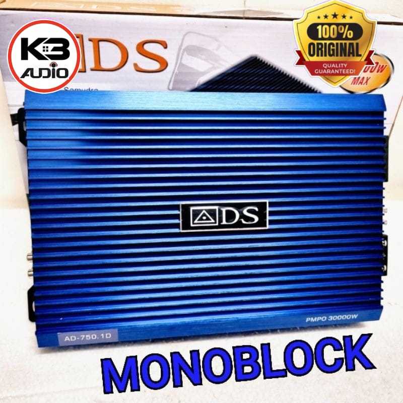 Power Amplifier Monoblock ADS AD750.1D Monoblock Class D 30000 Watt