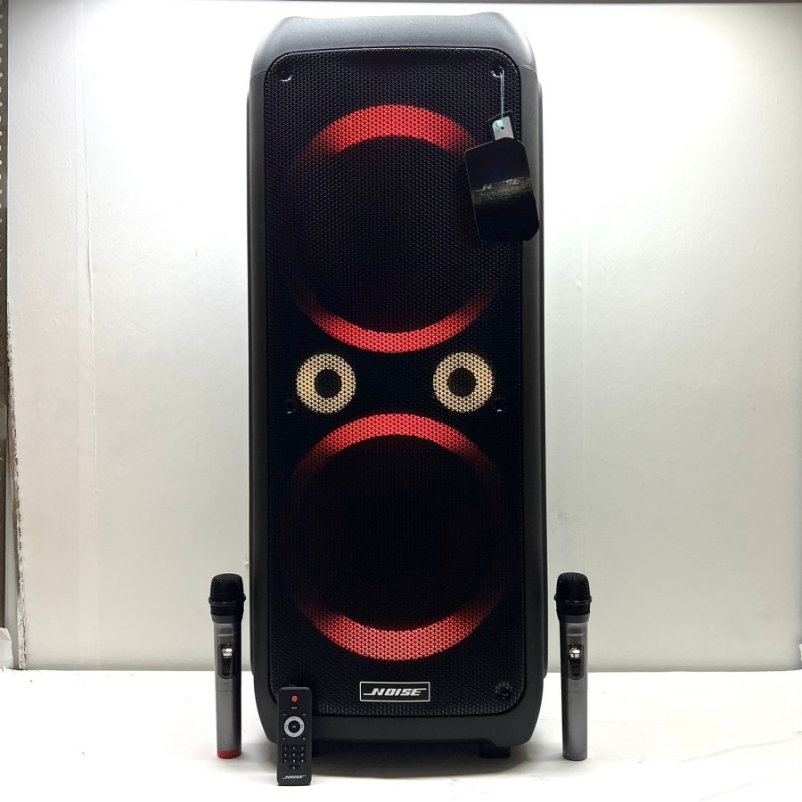 Speaker Portable Wireless Noise 899 J Double 12 inch Original