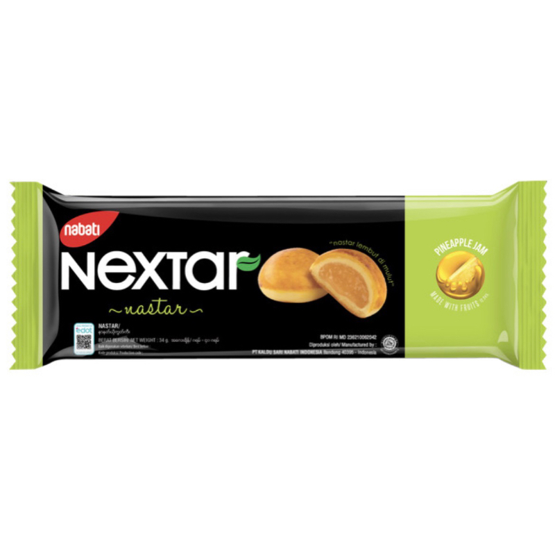 

Nextar Cookies Nastar Nanas Pineapple 34gram