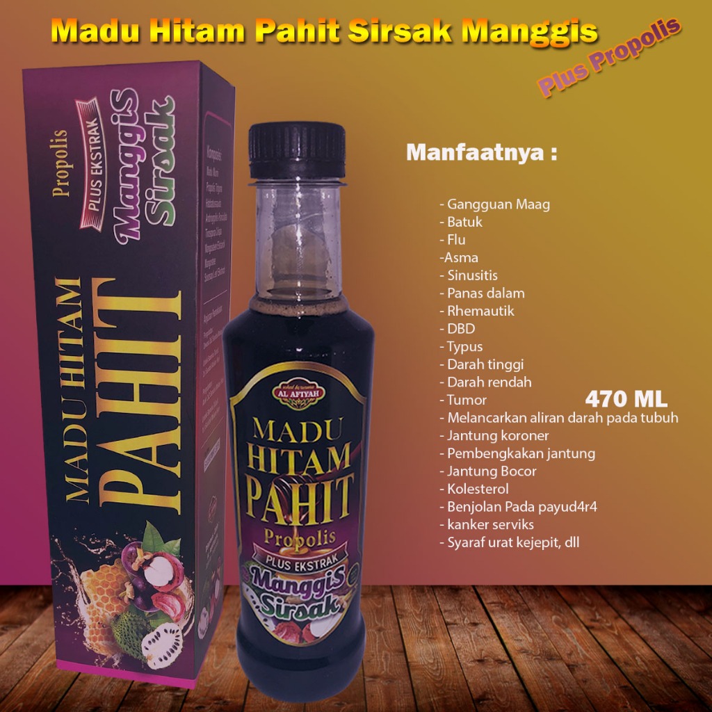 

Madu Manggis Sirsak isi 470 gr extra murah