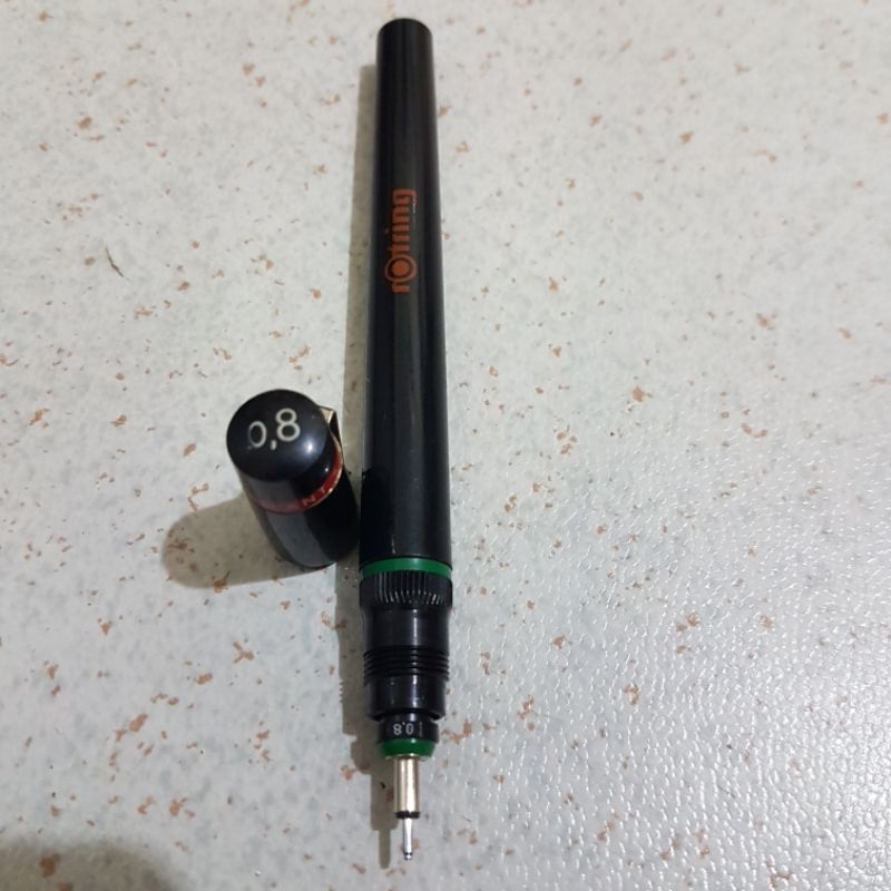 

Rotring Variant 0.8 rapido pulpen gambar teknik versi jadul vintage