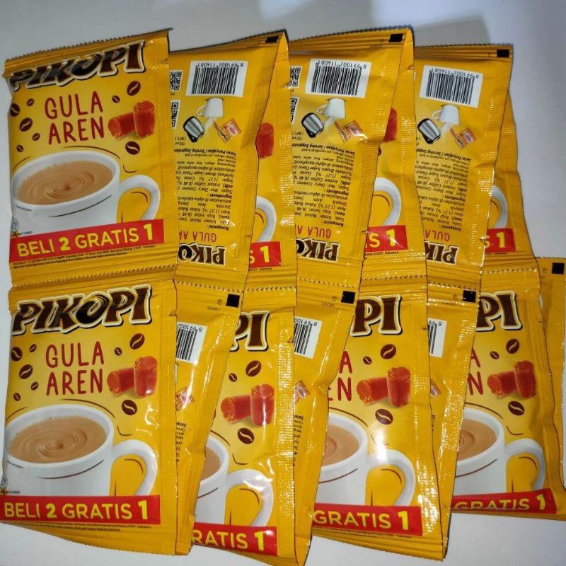 

(1 Renteng isi 15pcs) Pikopi kopi gula aren 22gr