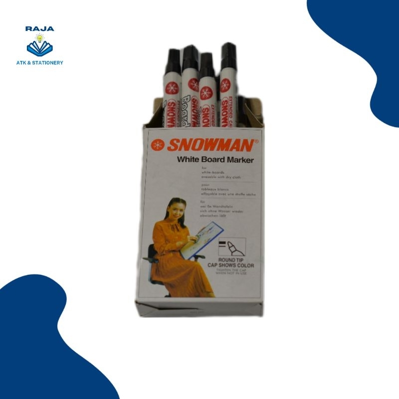 

Spidol Permanent Maker / Snowman G-12