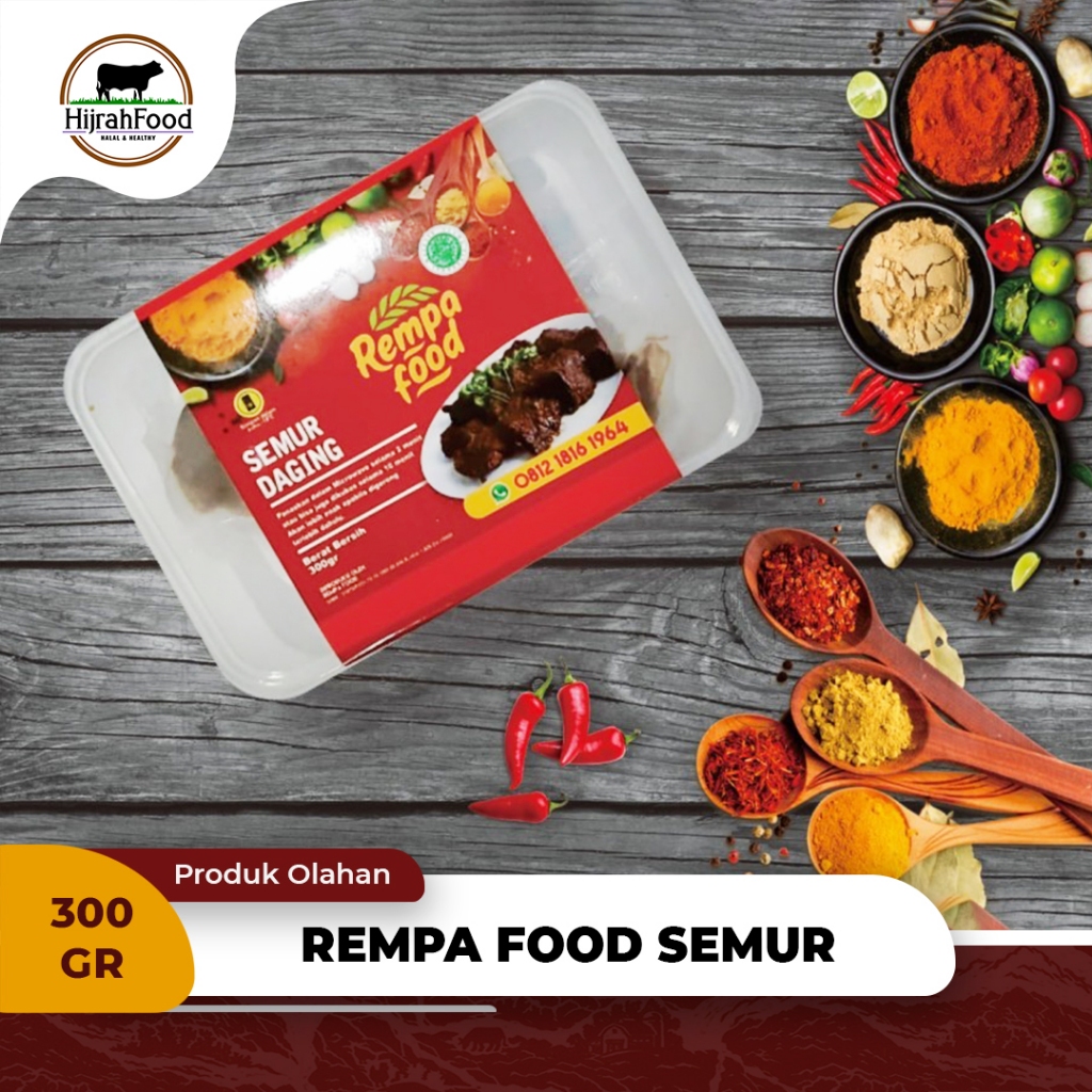 

Rempa Food Daging Semur Sapi | Beef Semur Siap Masak - 300 gram