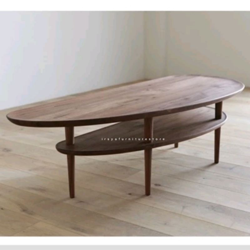 Meja Tamu Minimalis Kayu Jati Model Terbaru