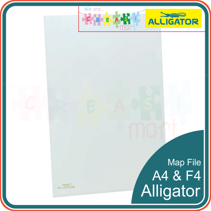 

Map File Plastik A4 & F4 Alligator File Folder Organizer Kertas Tersedia Berbagai Model dan Warna 100% Original