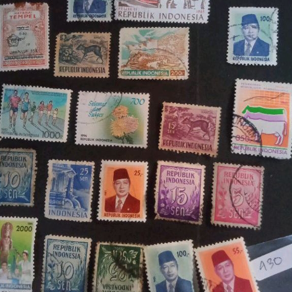 

S430 Prangko Kuno Indonesia Murah Bebas Pilih