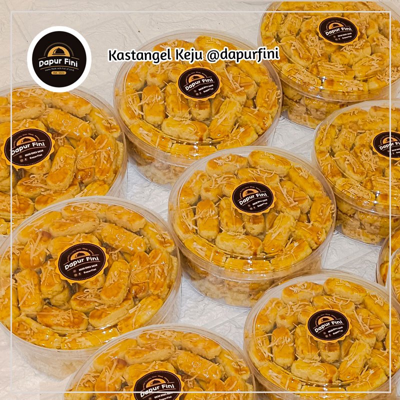 

Kue Kering Kastangel Keju Cookies [Home Made by Order]