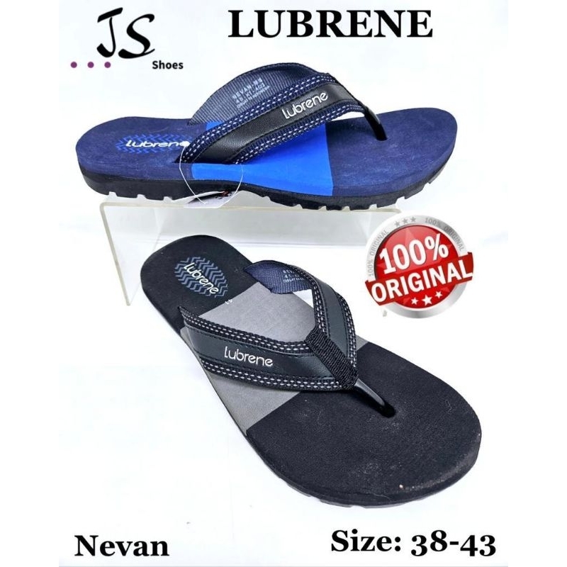 LUBRENE NEVAN - SANDAL JEPIT SPON PRIA DEWASA MERK LUBRENE ORIGINAL