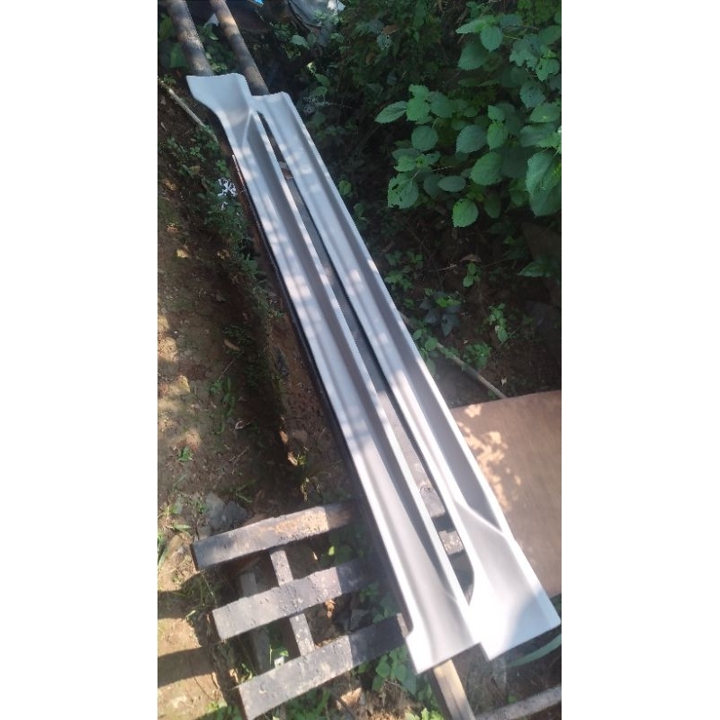 Ay00 Bodykit Samping Calya Sigra Kiri Kanan Epoxy Hitam Doff