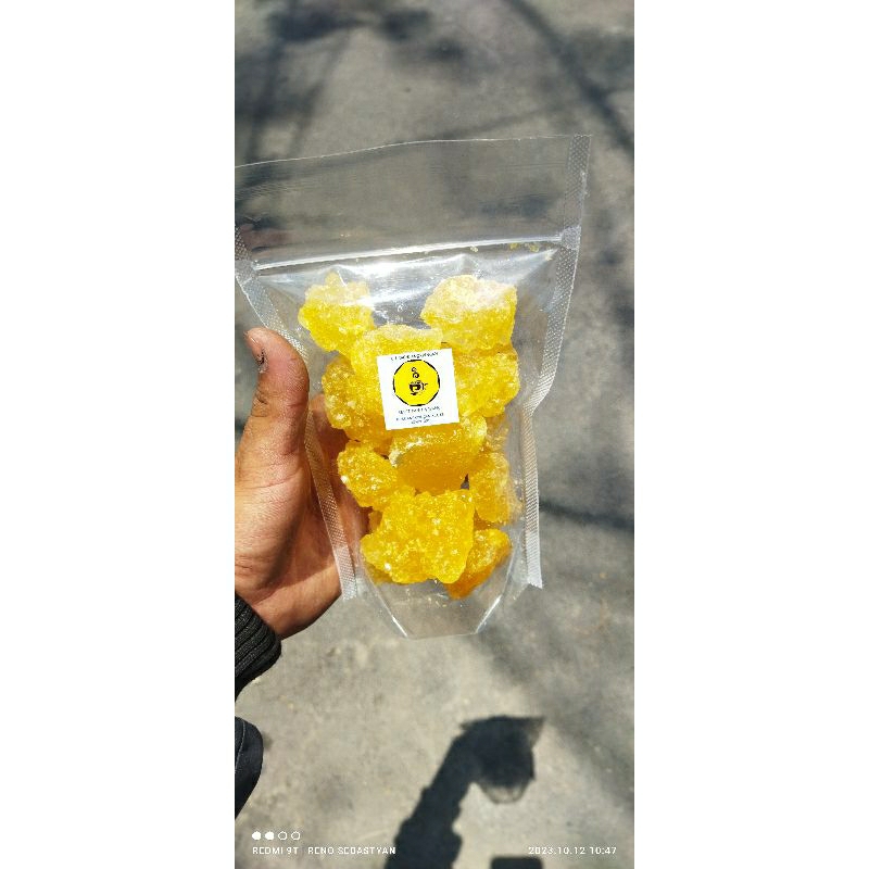 

Gula gula batu kristal kuning gula kristal Premium 500g