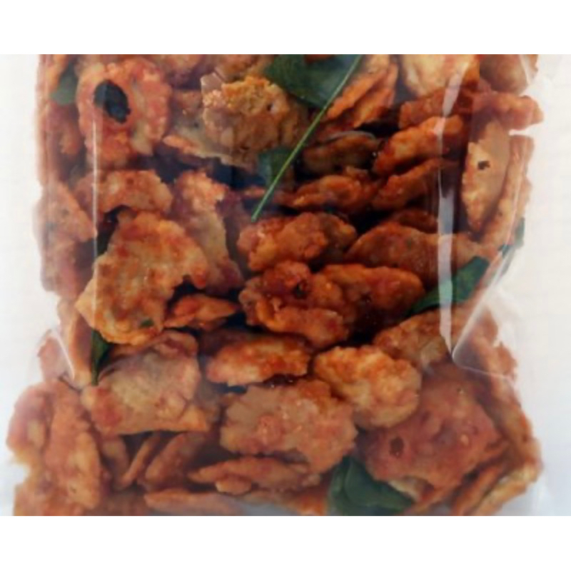 

emping pedas manis daun jeruk