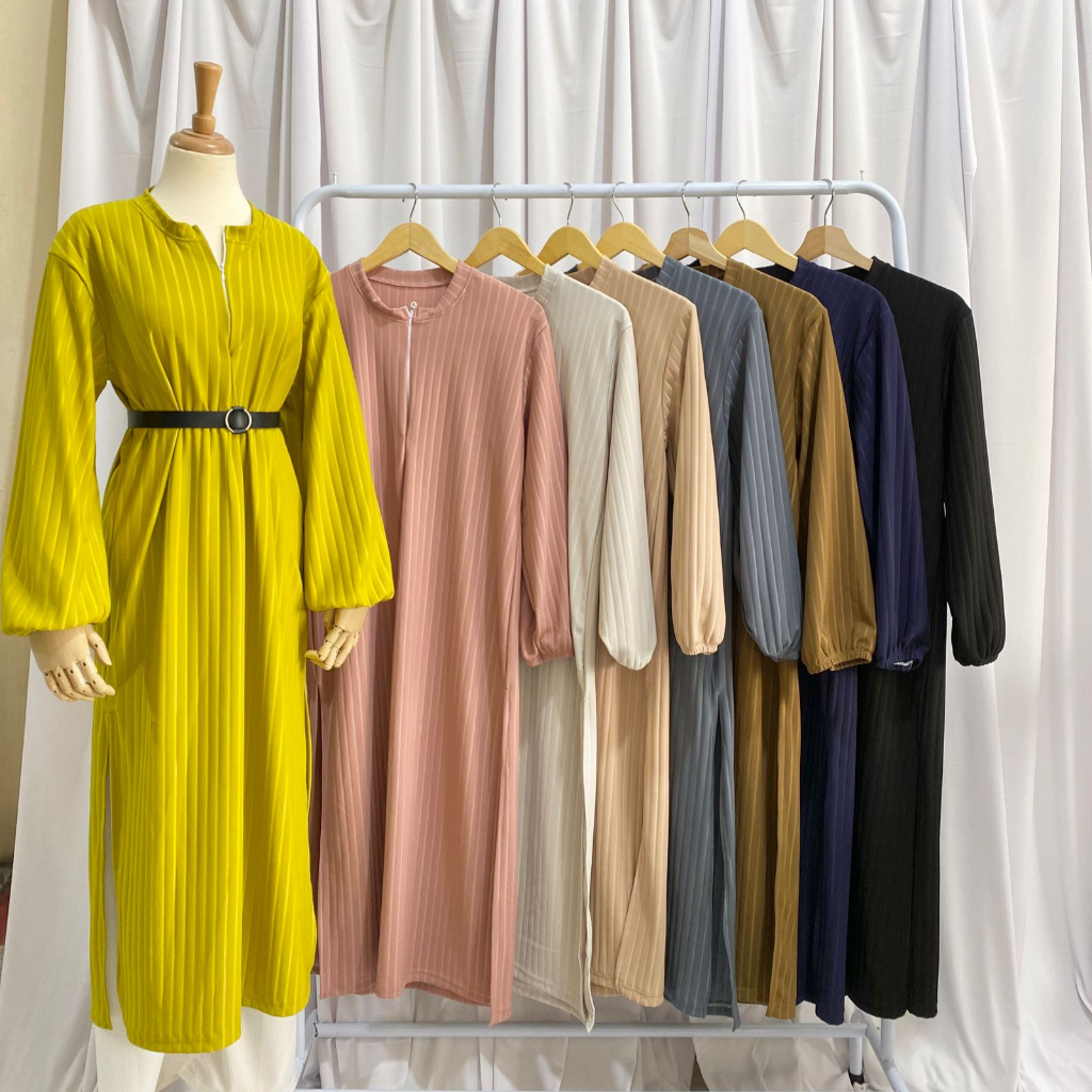 [ JUMBO ] Tunik Alvaro Busui Bahan Knit Premium Import Tania