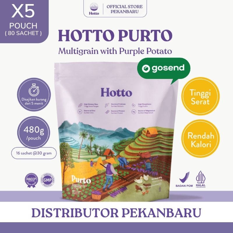 

5 pouch Hotto Purto Pekanbaru