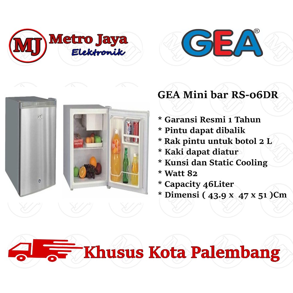 Kulkas Mini Portable GEA RS-06DR