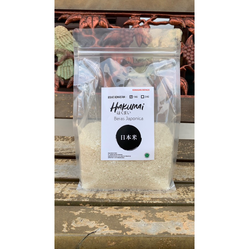 

Beras Jepang Sushi Hakumai 1kg