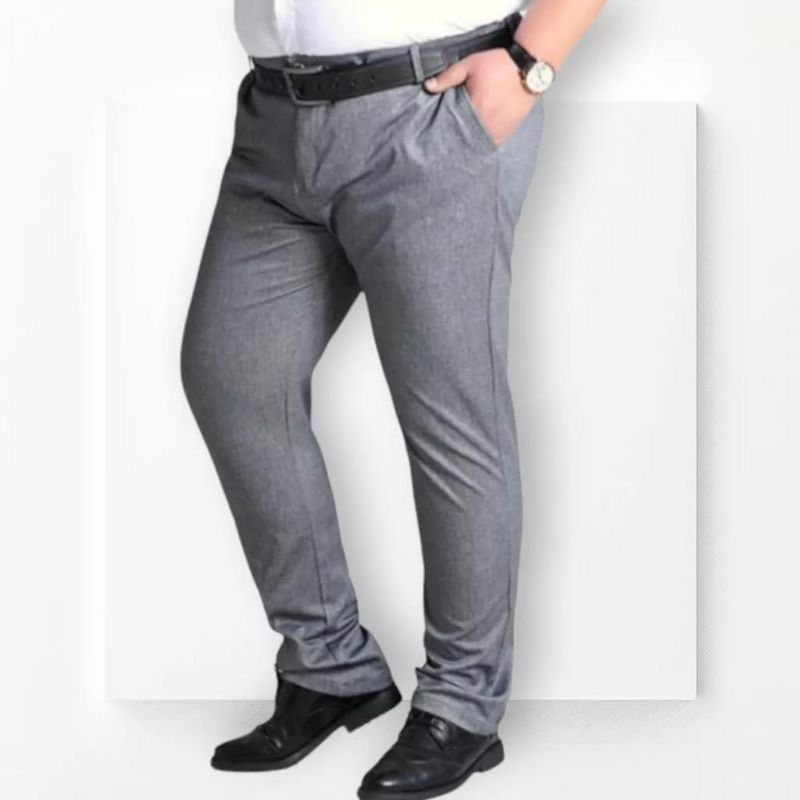 INSAGA Big Size 39 44 Celana Slimfit jumbo Celana Kantor Formal