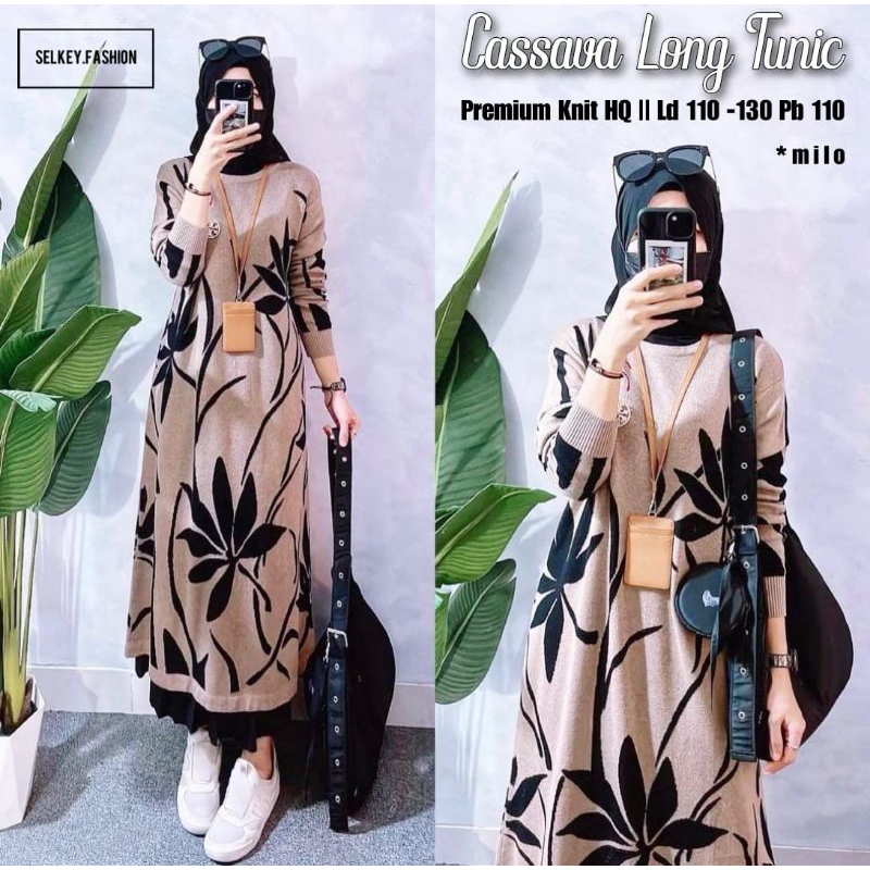 RAJUT IMPORT LONG TUNIK RAJUT IMPORT MAXY